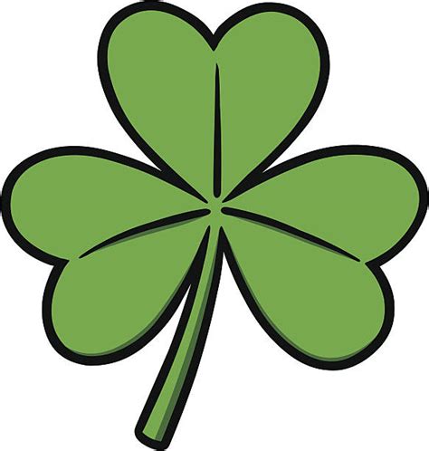Cartoon Of A 3 Leaf Clover Illustrations Royalty Free Vector Graphics