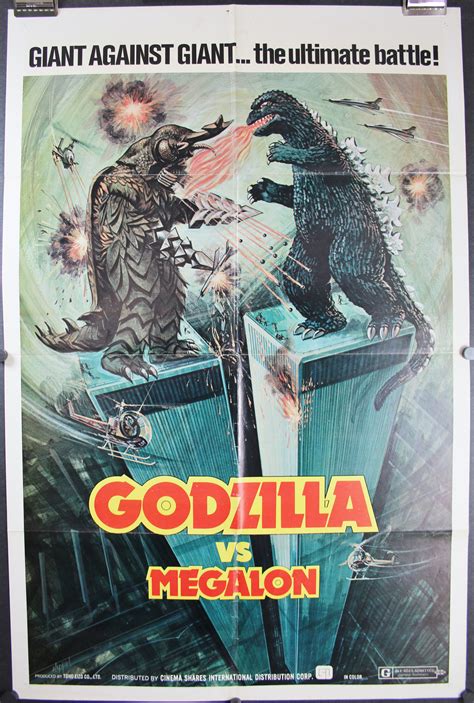 Great savings & free delivery / collection on many items. GODZILLA VS MEGALON, Original Toho Monsters Movie Theater ...