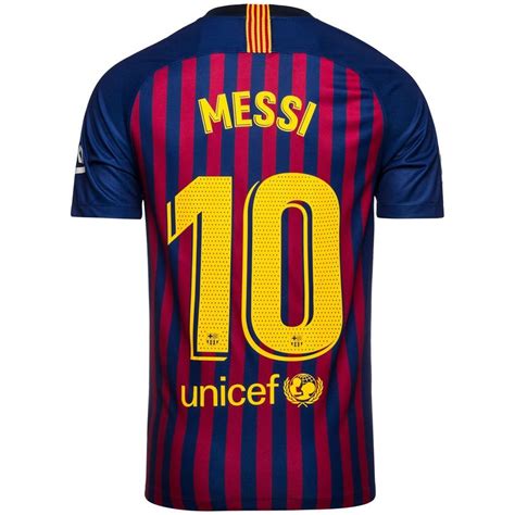 Barcelona Home Shirt 201819 Messi 10 Kids