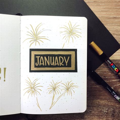 January Bullet Journal Set Up 2020 Raes Daily Page