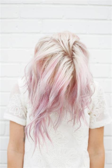 19 White Hair With Light Pink Balayage Styleoholic Hair Color Hair