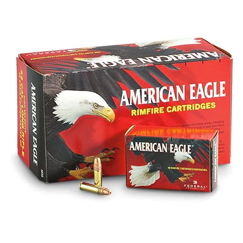 The american eagle credit card from american eagle outfitters offers a helpful method to finance purchases at the garments retailer and appreciate uncommon advantages accessible just to cardholders. Federal Rimfire Ammo American Eagle .22 LR - 38 Grain ...