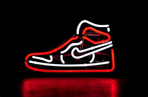 Neon Jordan Retro Shoe Wallpaper Hd Artist 4k Wallpapers Images And