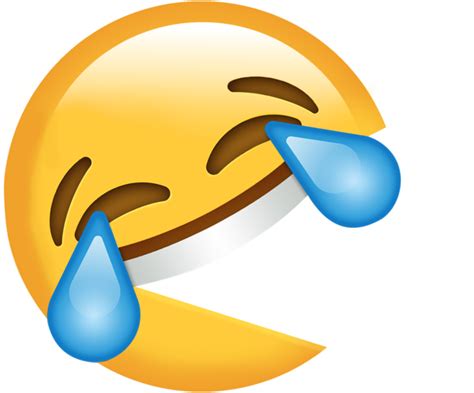 Download Transparent Laughing Emoji Clipart Pacman Emoji Clipartkey