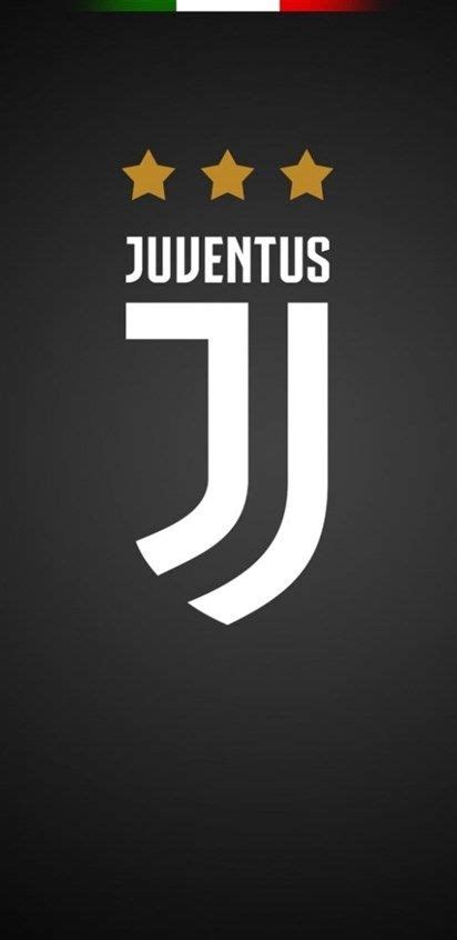 Juventus Football Club Logo Juve Soccer Seria A Black Backround