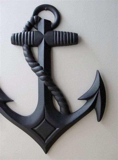 Vintage Nautical Decor Ships Anchor Wall Hanging By Ionesattic