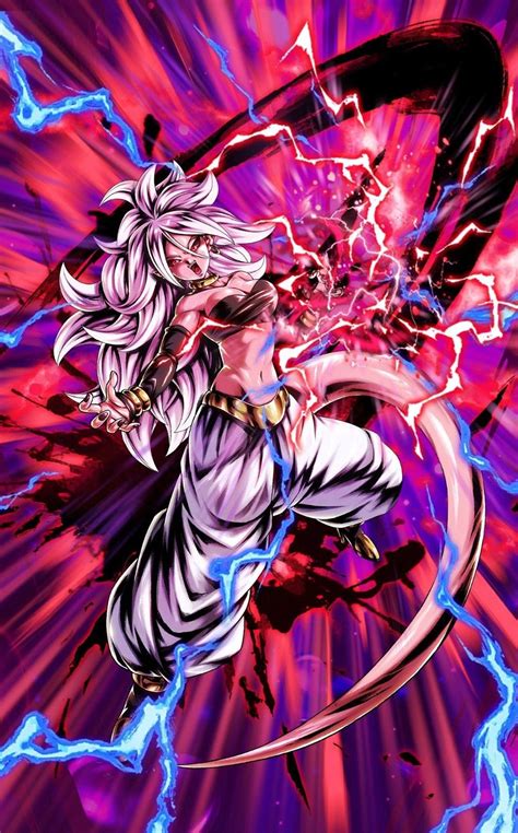 Majin Android 21 Dragon Ball Legends Dbfighterz Crossover Anime Personagens De Anime