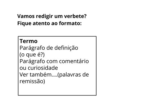 Atividade Verbete 4 Ano
