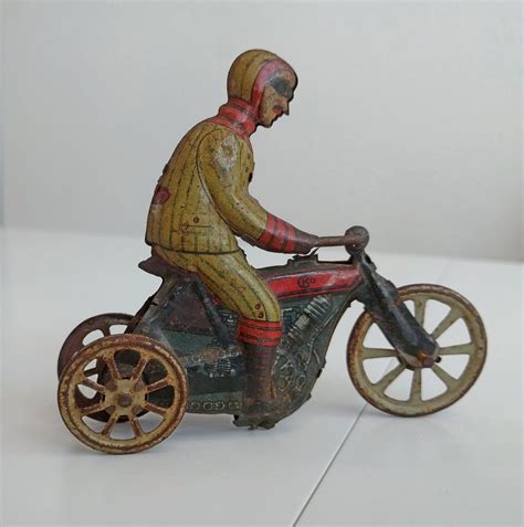 Penny Toy Motorcycle By Kellermann Cko 96 Retro Toys Tin Toys