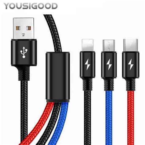 Buy Nylon Usb Cable For Iphone X 8 7 6 Charging