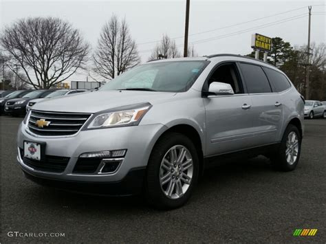 2015 Silver Ice Metallic Chevrolet Traverse Lt Awd 101561697