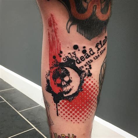 Trash polka art is a painterly tattoo style created by the artists in different designs. Rebekka Rekkless Tattoo Artist (@rebekkarekkless) on ...