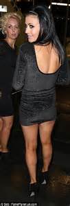 Kym Marsh Wears Another Black Dress For An Evening Out With Friends