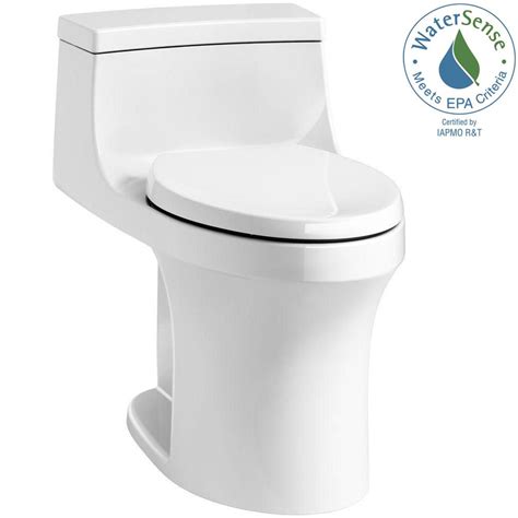 Kohler San Souci 1 Piece 128 Gpf Single Flush Elongated Toilet In