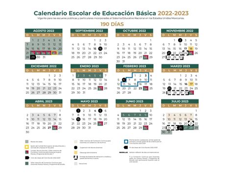 Publica Sep Calendario Escolar 2022 2023 De Educaci N B Sica Y Normal