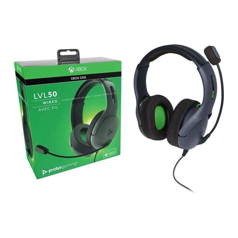 Xbox Lvl50 Wired Headset Grey Xbox One