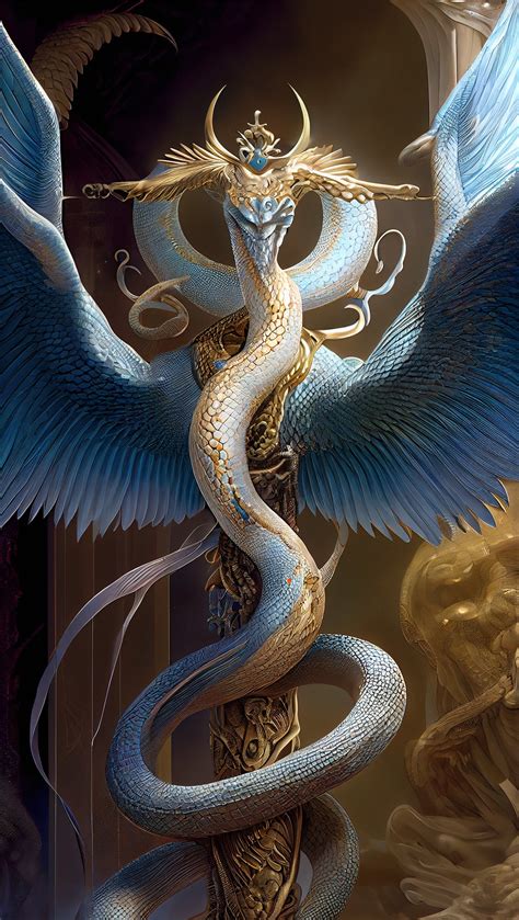 Talonabraxas The Caduceus Magical Staff Of Hermes Talon