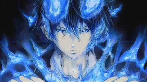 Wallpaper Illustration Anime Blue Exorcist Okumura Rin Screenshot