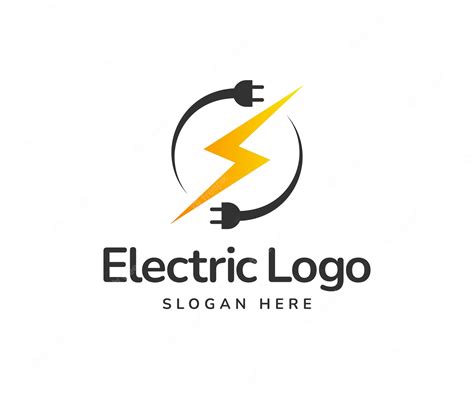 Premium Vector Electricity Logo Electric Logo Design Template