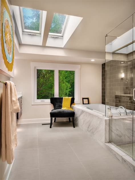 18 Bathroom Skylight Designs Ideas Design Trends Premium Psd