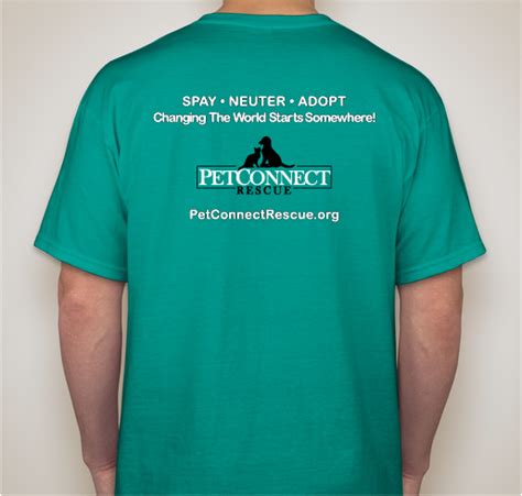 Petconnect Rescue Spring T Shirt Campaign Custom Ink Fundraising