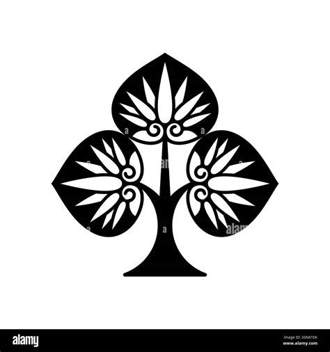 Japan Style Design Tree Sign Leaf Symbol Stock Vector Image And Art Alamy