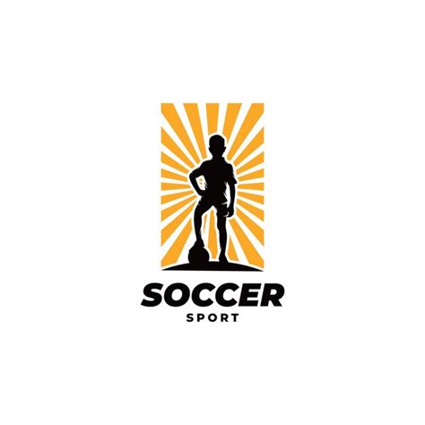 Premium Vector Kids Soccer Logo Design Template