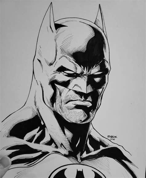 Pin By Jeffrey Niffen On Comic Book Inks Drawing Superheroes Batman