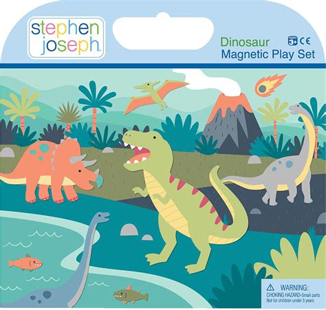 Magnetic Play Set Dinosaur Stephen Joseph Ts