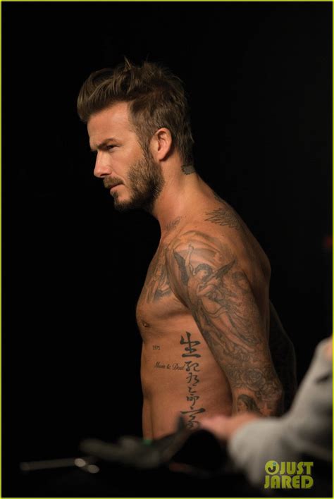 David Beckham Goes Shirtless For His Fragrance Photo Shoot Photo 3560161 David Beckham Photos