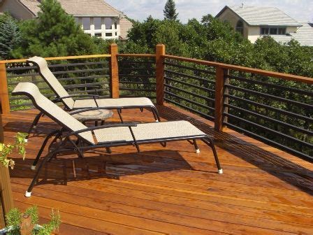 Compare railing pricing per type: horizontal metal rail for deck | For the Home | Pinterest ...