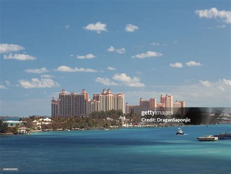 Atlantis Resort In Nassau Bahamas Aerial View High Res Stock Photo