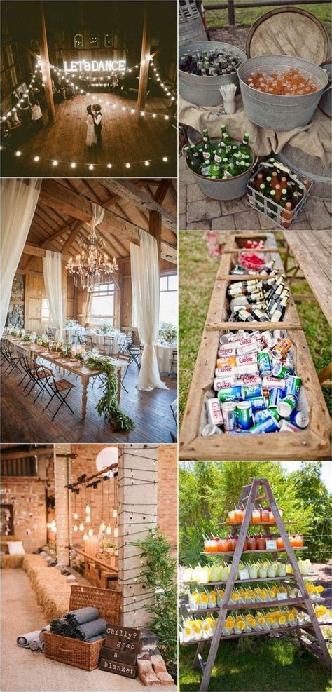 Barn Wedding Fall Rustic Wedding Ideas