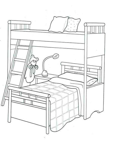 We have over 3,000 coloring pages available for you to view and print for free. Bed coloring pages to download and print for free