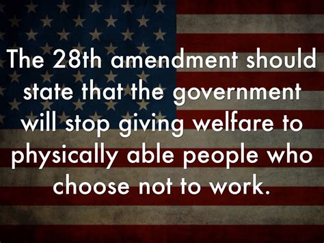 The 28th Amendment By Tybo97