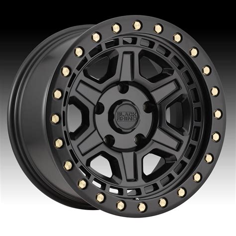 Black Rhino Reno Matte Black Custom Truck Wheels Reno Black Rhino