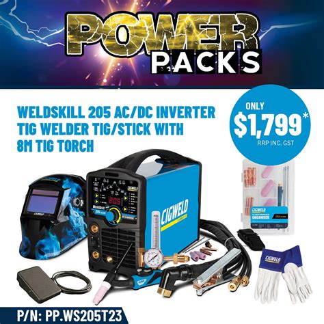 Ac Dc Tig Welder Weldskill Ac Dc Power Pack Page Of Cigweld