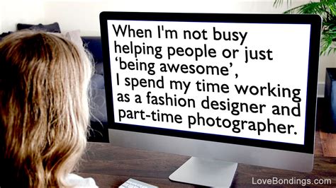 Turning to writing a dating app, and responses. How to Describe Yourself With the Help of Online Dating ...