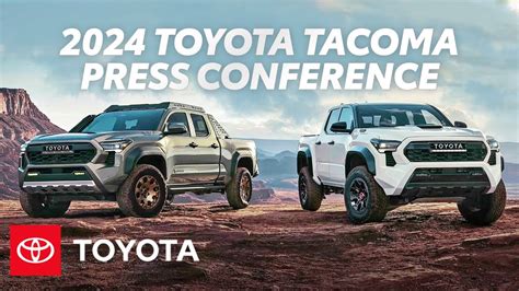 All New 2024 Toyota Tacoma Reveal Event Toyota Youtube