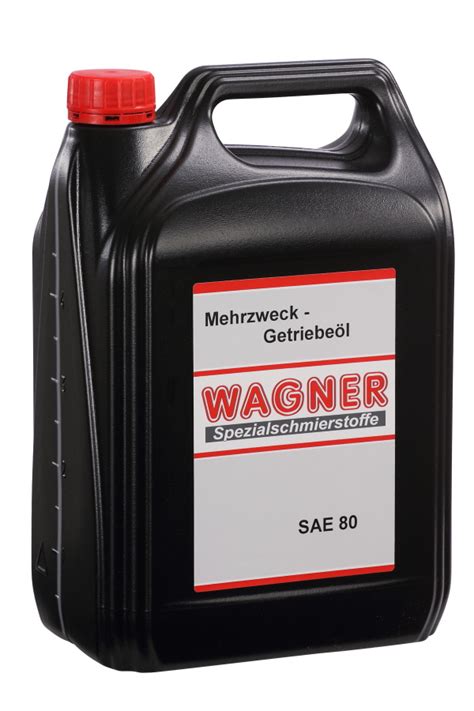 Wagner Multi Purpose Gear Oil Sae 80 Gl 4 Classic