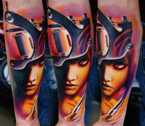 For this reason, it's important to cover the tattooed area with a bandage or dressing. Woman tattoo by A D Pancho | Post 13826 | Tattoos, Tattoo ...