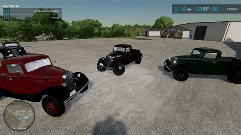 Ford 1935 Classic Pickup V10 Fs22 Farming Simulator 22 Mod Fs22 Mod