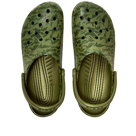 Crocs Classic Printed Camo Clog Army Green End Us