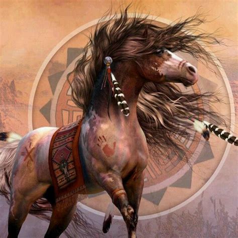 Native American Horses Native American Artwork American Indian Art