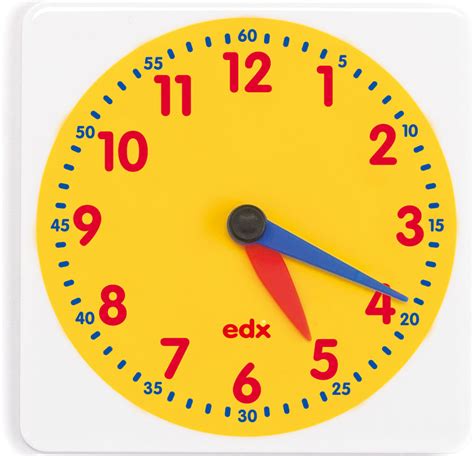 Student Clock Face With Movable Hands Edx Education