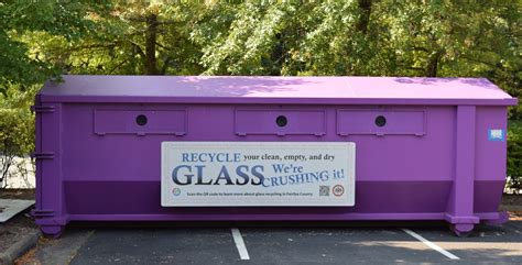 Two New Purple Bins For Glass Recycling Now Available News Center