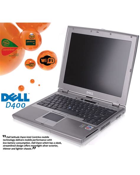 Dell Latitude D400 Laptop Netbook