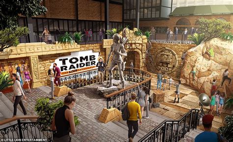 Pictured The New Multi Million Pound Tomb Raider Attraction Opening In