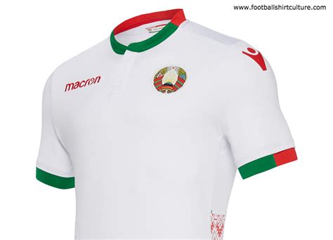 Belarus 2018 19 Macron Home Kit 1819 Kits Football Shirt Blog