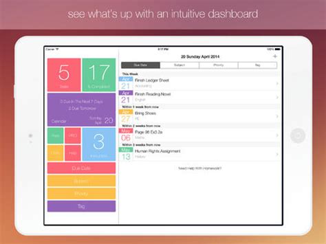 But there are lots of apps for planning. The best iPad calendar apps (2014 edition)